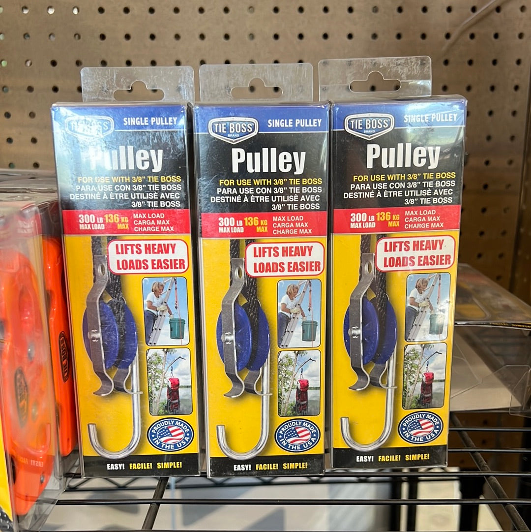 Tie Boss Pulley