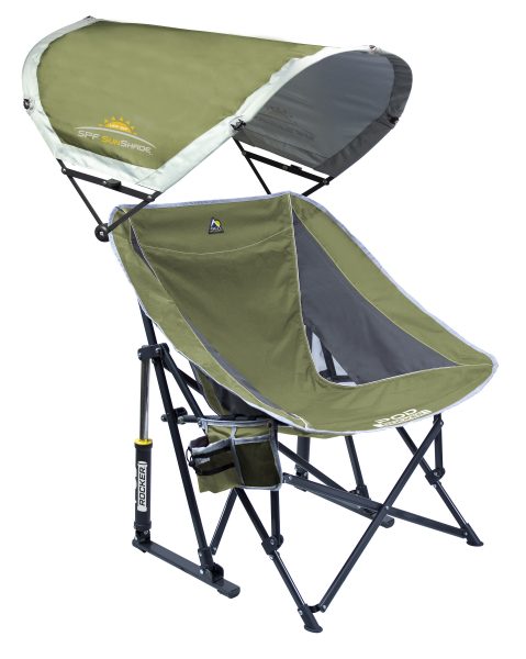 GCI Outdoor Pod Rocker Chair with SunShade