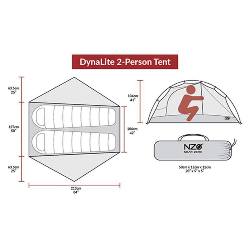 2-Person Backpacking Tent