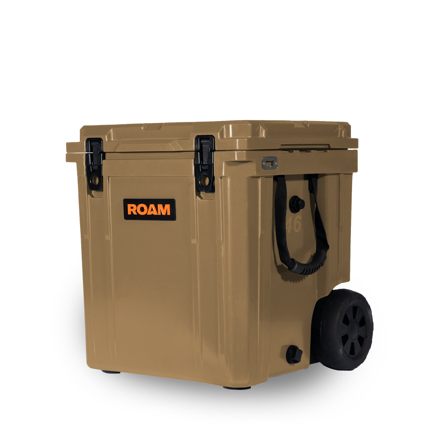 46QT Rolling Rugged Cooler