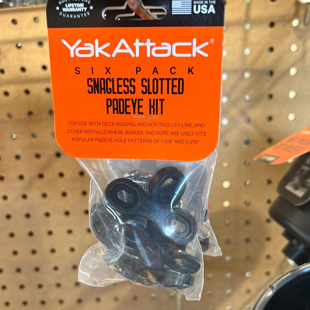 YakAttack Snagless Slotted Padeye Kit