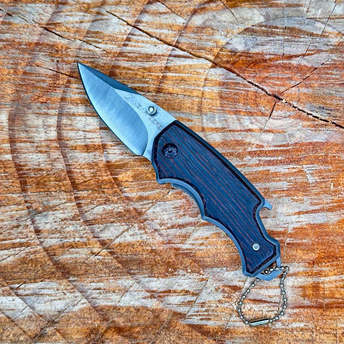 Pocket Knife - Wooden Warrior